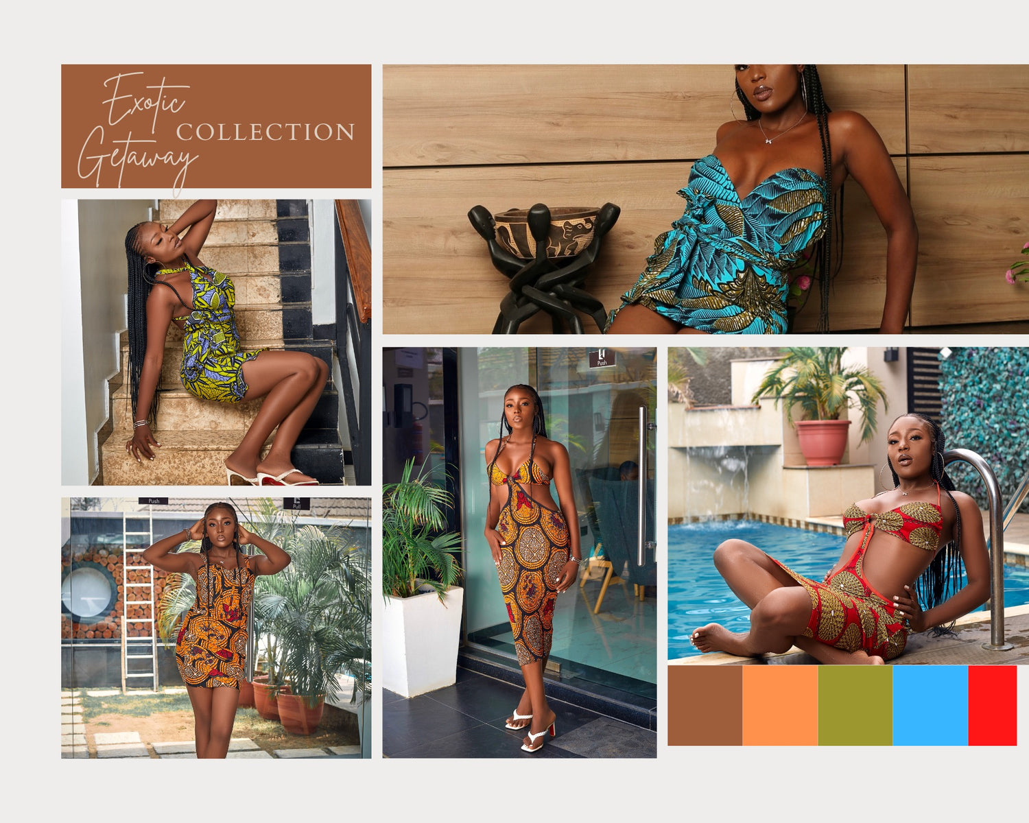abbynkas African lux getaway collection